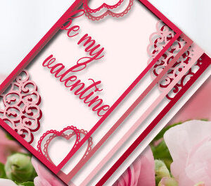 Intra απο ξύλο plywood 3mm-4mm πάχος – Κόλλα μόνο για την ημέρα του Αγίου Βαλεντίνου Αρχείο 837 Δίασταση  20x20 cm INTRAFABR-115121935