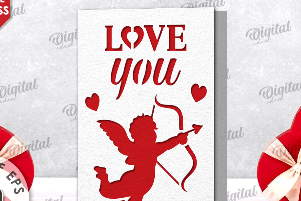 Intra απο ξύλο plywood 3mm-4mm πάχος – Χαρτί κάρτα για την ημέρα του Αγίου Βαλεντίνου. Αγαπήστε το Δίασταση  20x20 cm INTRAFABR-114392783