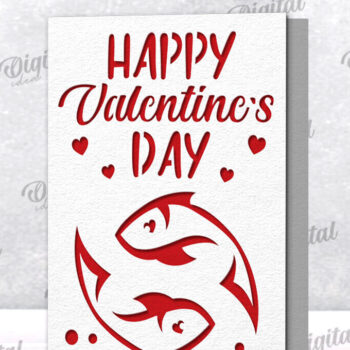 Intra απο ξύλο plywood 3mm-4mm πάχος – Πακέτο χάρτινων καρτών για την ημέρα του Αγίου Βαλεντίνου Δίασταση  20x20 cm INTRAFABR-114397089 - Image 7