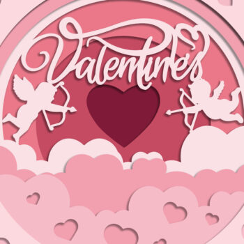 Intra απο ξύλο plywood 3mm-4mm πάχος – Δώρο δέσμης κοπής χαρτιού για την ημέρα του Αγίου Βαλεντίνου Δίασταση  20x20 cm INTRAFABR-57529807 - Image 5