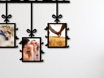 Intra απο ξύλο plywood 3mm-4mm πάχος – Πακέτο Κορνίζας για την Ημέρα του Αγίου Βαλεντίνου Δίασταση  20x20 cm INTRAFABR-86668282 - Image 4