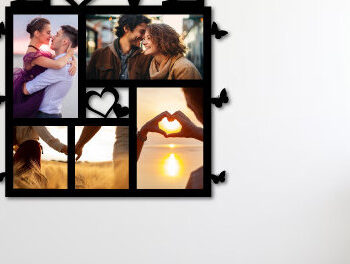 Intra απο ξύλο plywood 3mm-4mm πάχος – Πακέτο Κορνίζας για την Ημέρα του Αγίου Βαλεντίνου Δίασταση  20x20 cm INTRAFABR-86668282 - Image 6