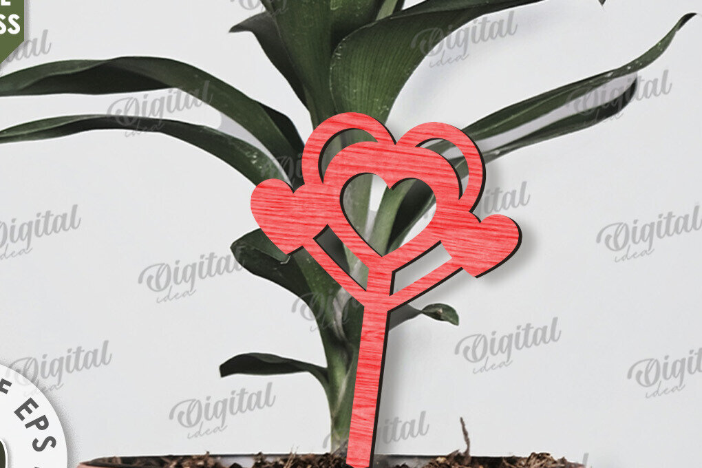 Intra απο ξύλο plywood 3mm-4mm πάχος – Κοπή με λέιζερ για την Ημέρα του Αγίου Βαλεντίνου Δίασταση  20x20 cm INTRAFABR-110382267