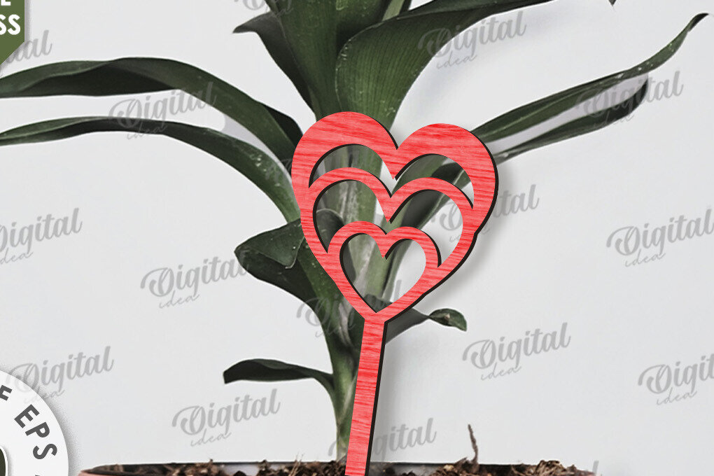 Intra απο ξύλο plywood 3mm-4mm πάχος – Κοπή με λέιζερ για την Ημέρα του Αγίου Βαλεντίνου Δίασταση  20x20 cm INTRAFABR-110382169