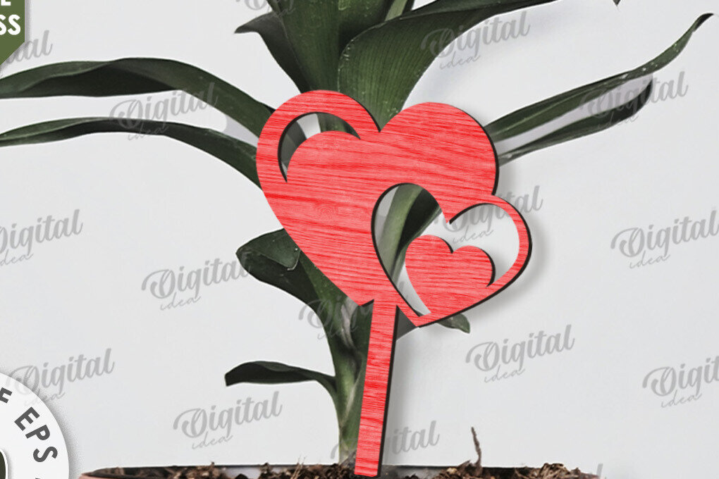 Intra απο ξύλο plywood 3mm-4mm πάχος – Κοπή με λέιζερ για την Ημέρα του Αγίου Βαλεντίνου Δίασταση  20x20 cm INTRAFABR-110382226