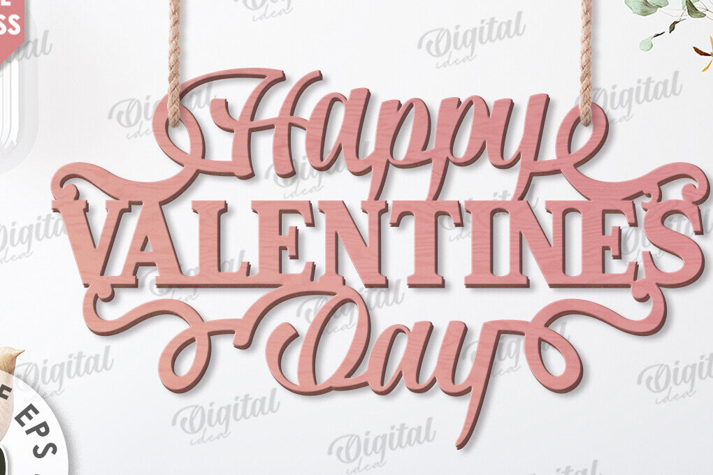 Intra απο ξύλο plywood 3mm-4mm πάχος – Αποσπάσματα για την Ημέρα του Αγίου Βαλεντίνου Αποκοπή με λέιζερ Δίασταση  20x20 cm INTRAFABR-113331327