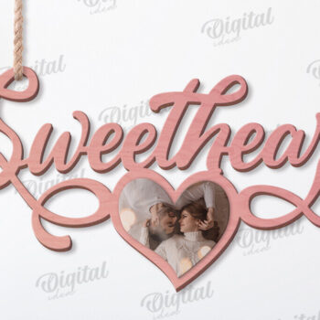 Intra απο ξύλο plywood 3mm-4mm πάχος – Αποσπάσματα για την Ημέρα του Αγίου Βαλεντίνου Αποκοπή με λέιζερ Δίασταση  20x20 cm INTRAFABR-113331806 - Image 1