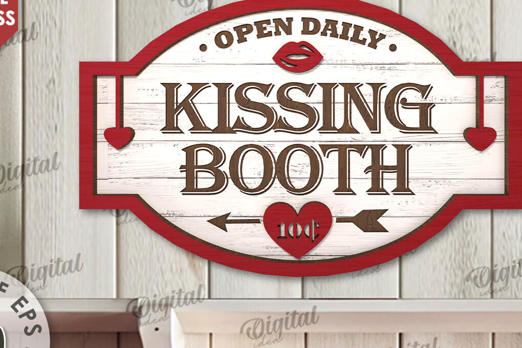 Intra απο ξύλο plywood 3mm-4mm πάχος – Ημέρα του Αγίου Βαλεντίνου ρετρό σημάδι κοπής με λέιζερ Δίασταση  20x20 cm INTRAFABR-110383103