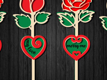 Intra απο ξύλο plywood 3mm-4mm πάχος – Βαλεντίνου Rose Stick Cut 1330 Δίασταση  20x20 cm INTRAFABR-114865080 - Image 10