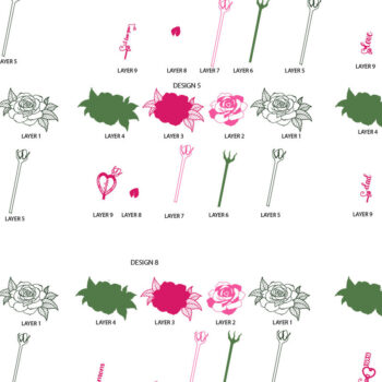 Intra απο ξύλο plywood 3mm-4mm πάχος – Rose Multilayer 1001 για την Ημέρα του Αγίου Βαλεντίνου Δίασταση  20x20 cm INTRAFABR-88740041 - Image 4