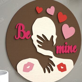 Intra απο ξύλο plywood 3mm-4mm πάχος – Πακέτο σημάτων για την Ημέρα του Αγίου Βαλεντίνου | CNC Δίασταση  20x20 cm INTRAFABR-110186544 - Image 8