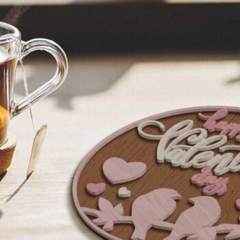 Intra απο ξύλο plywood 3mm-4mm πάχος – ΣΕΤ Ημέρα του Αγίου Βαλεντίνου Διακόσμηση τοίχου Δίασταση  40x30 cm INTRAFABR-87347020 - Image 10