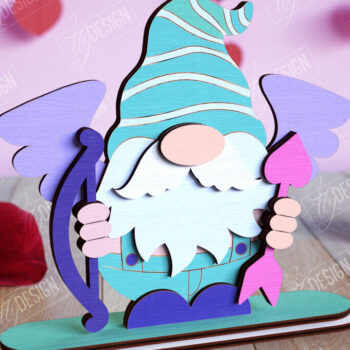 Intra απο ξύλο plywood 3mm-4mm πάχος – Πακέτο με ράφι για την ημέρα του Αγίου Βαλεντίνου Δίασταση  20x20 cm INTRAFABR-110120182 - Image 5