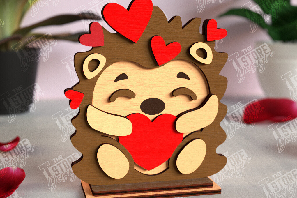 Intra απο ξύλο plywood 3mm-4mm πάχος – Βαλεντίνου Ράφια Sitters | Αρχείο CNC Δίασταση  20x20 cm INTRAFABR-110277535