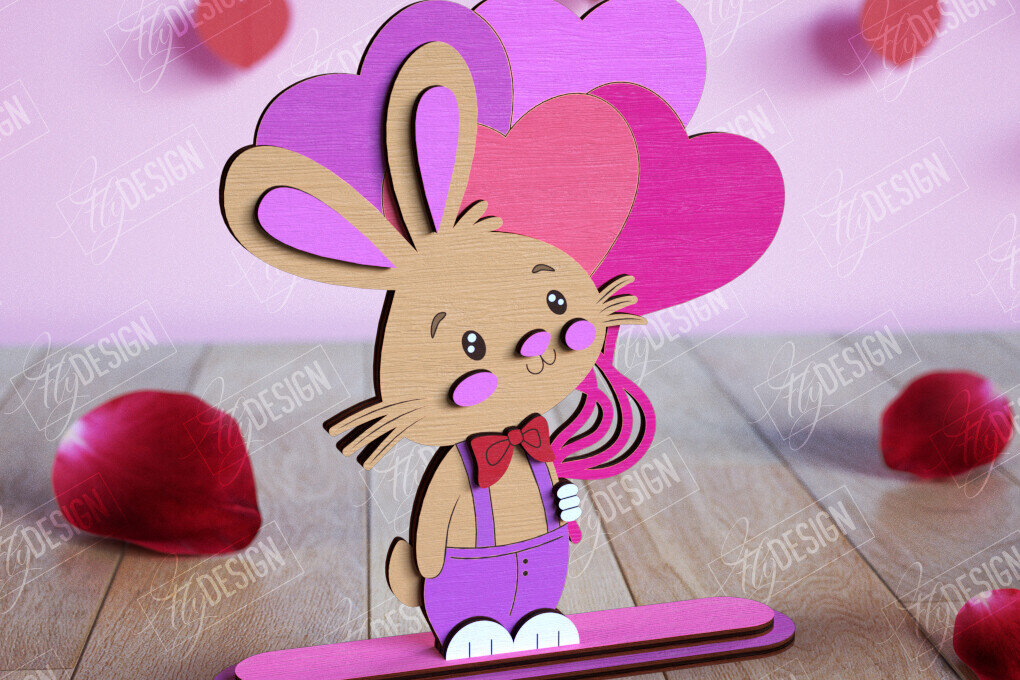 Intra απο ξύλο plywood 3mm-4mm πάχος – Βαλεντίνου Ράφια Sitters | Αρχείο CNC Δίασταση  20x20 cm INTRAFABR-110119836