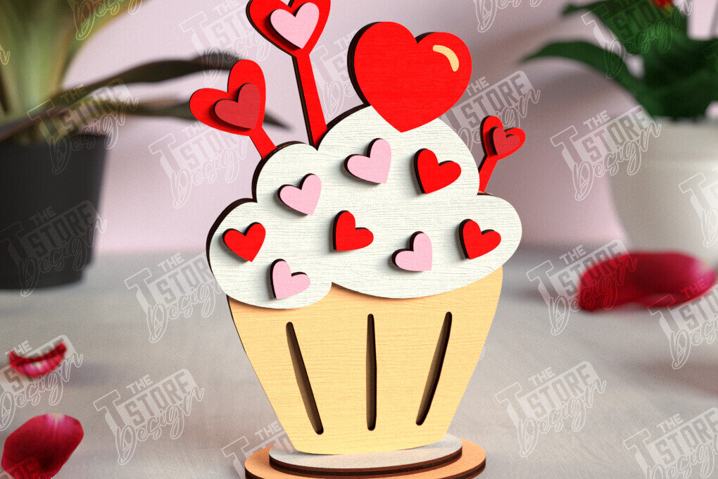 Intra απο ξύλο plywood 3mm-4mm πάχος – Βαλεντίνου Ράφια Sitters | Αρχείο CNC Δίασταση  20x20 cm INTRAFABR-110277539