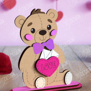 Intra απο ξύλο plywood 3mm-4mm πάχος – Βαλεντίνου Ράφια Sitters | Αρχείο CNC Δίασταση  20x20 cm INTRAFABR-110119853