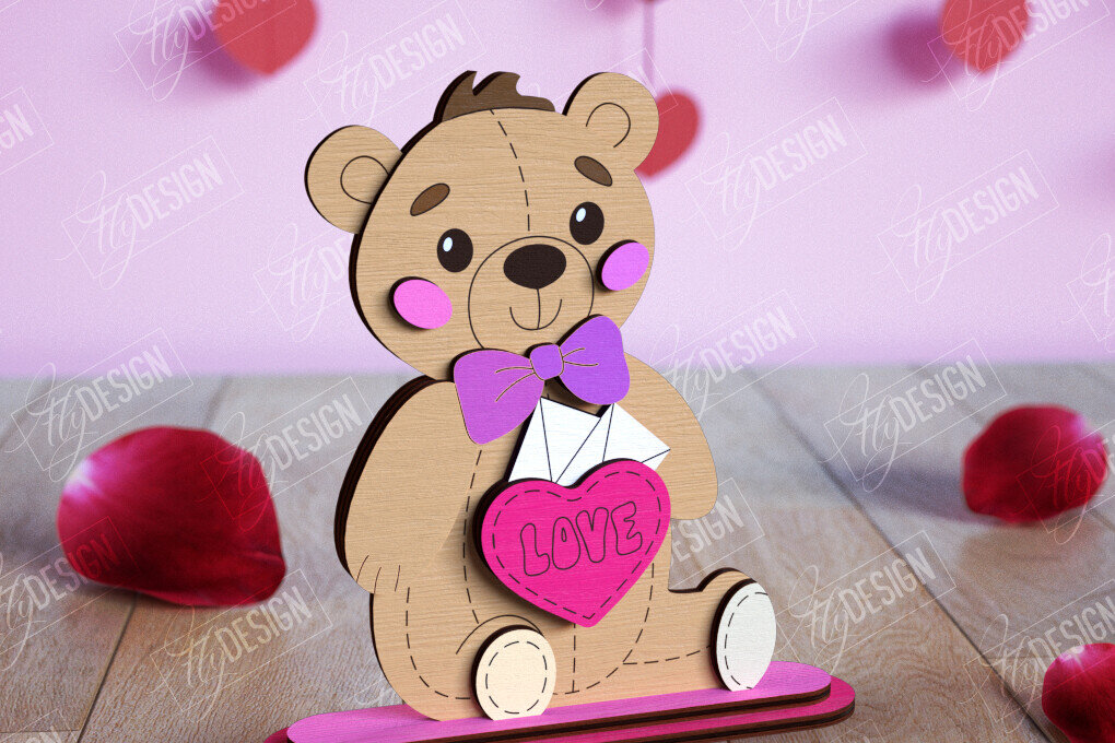 Intra απο ξύλο plywood 3mm-4mm πάχος – Βαλεντίνου Ράφια Sitters | Αρχείο CNC Δίασταση  20x20 cm INTRAFABR-110119853