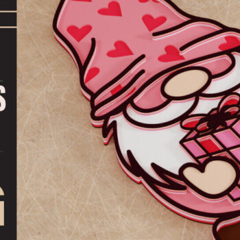 Intra απο ξύλο plywood 3mm-4mm πάχος – Ειδική οικιακή χειροτεχνία για την ημέρα του Αγίου Βαλεντίνου Δίασταση  20x20 cm INTRAFABR-88836065 - Image 2