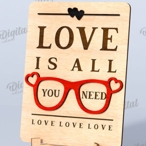 Intra απο ξύλο plywood 3mm-4mm πάχος – Διακόσμηση σταντ για την ημέρα του Αγίου Βαλεντίνου Κόψιμο με λέιζερ Δίασταση  20x20 cm INTRAFABR-114872616