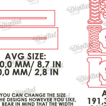 Intra απο ξύλο plywood 3mm-4mm πάχος – Διακόσμηση σταντ για την ημέρα του Αγίου Βαλεντίνου Κόψιμο με λέιζερ Δίασταση  20x20 cm INTRAFABR-113765582 - Image 3