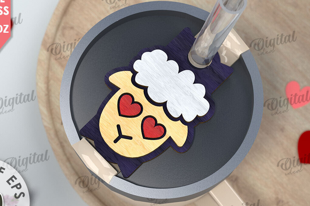 Intra απο ξύλο plywood 3mm-4mm πάχος – Ημέρα του Αγίου Βαλεντίνου Stanley Topper LaserCut Δίασταση  20x20 cm INTRAFABR-109868204