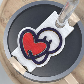 Intra απο ξύλο plywood 3mm-4mm πάχος – Πακέτο Stanley Toppers για την Ημέρα του Αγίου Βαλεντίνου Δίασταση  20x20 cm INTRAFABR-109880404 - Image 6