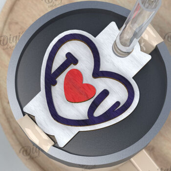 Intra απο ξύλο plywood 3mm-4mm πάχος – Πακέτο Stanley Toppers για την Ημέρα του Αγίου Βαλεντίνου Δίασταση  20x20 cm INTRAFABR-109880404 - Image 10