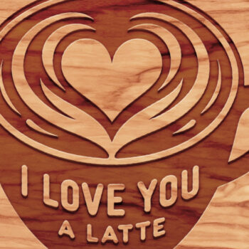 Intra απο ξύλο plywood 3mm-4mm πάχος – Ημέρα του Αγίου Βαλεντίνου, Heart, Love Δίασταση  20x20 cm INTRAFABR-115735902 - Image 1