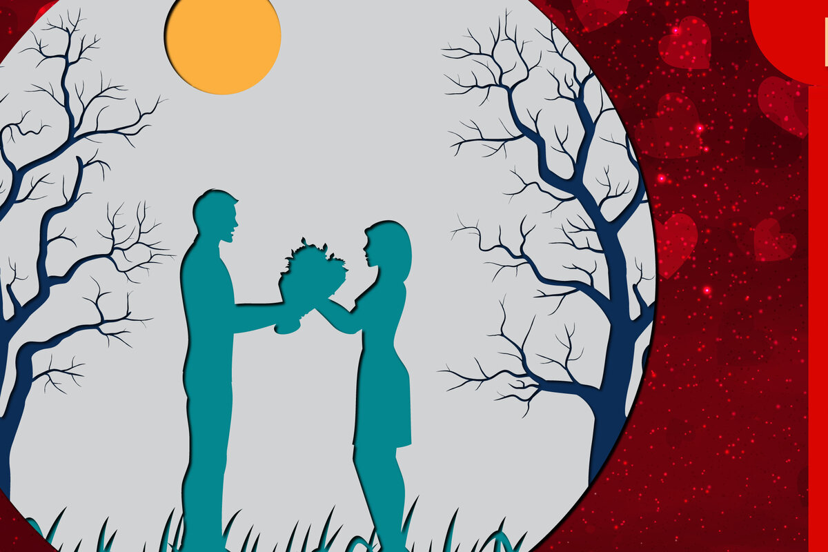 Intra απο ξύλο plywood 3mm-4mm πάχος – Σημάδι για την Ημέρα του Αγίου Βαλεντίνου, Αρχείο κοπής με λέιζερ Δίασταση  20x20 cm INTRAFABR-23416314