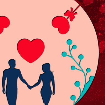 Intra απο ξύλο plywood 3mm-4mm πάχος – Σημάδι για την Ημέρα του Αγίου Βαλεντίνου, Αρχείο κοπής με λέιζερ Δίασταση  20x20 cm INTRAFABR-23419016 - Image 1