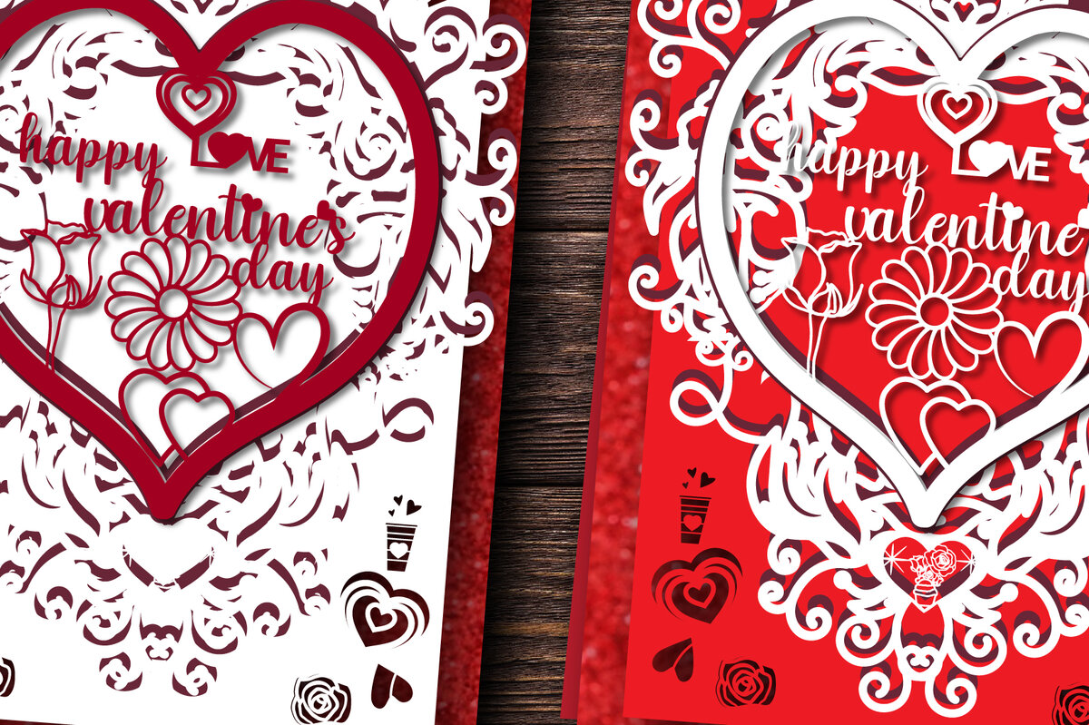 Intra απο ξύλο plywood 3mm-4mm πάχος – Γλυκιά δωροκάρτα για την ημέρα του Αγίου Βαλεντίνου 1012 Δίασταση  20x20 cm INTRAFABR-89510745