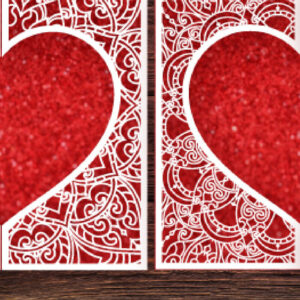 Intra απο ξύλο plywood 3mm-4mm πάχος – Γλυκιά δωροκάρτα του Αγίου Βαλεντίνου 861 Δίασταση  20x20 cm INTRAFABR-87688869