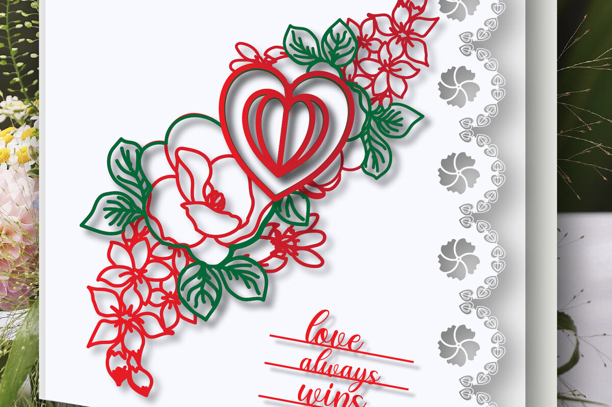 Intra απο ξύλο plywood 3mm-4mm πάχος – Γλυκιά δωροκάρτα για την ημέρα του Αγίου Βαλεντίνου 994 Δίασταση  20x20 cm INTRAFABR-85147455