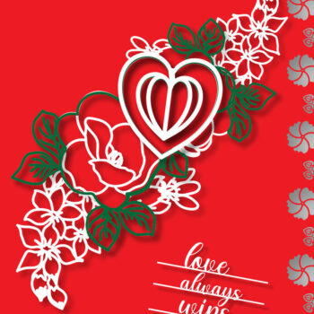 Intra απο ξύλο plywood 3mm-4mm πάχος – Γλυκιά δωροκάρτα για την ημέρα του Αγίου Βαλεντίνου 994 Δίασταση  20x20 cm INTRAFABR-85147455 - Image 3