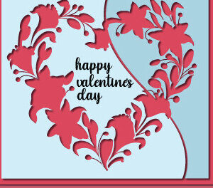 Intra απο ξύλο plywood 3mm-4mm πάχος – Γλυκιά δωροκάρτα του Αγίου Βαλεντίνου 997 Δίασταση  20x20 cm INTRAFABR-85981492