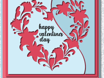 Intra απο ξύλο plywood 3mm-4mm πάχος – Γλυκιά δωροκάρτα του Αγίου Βαλεντίνου 997 Δίασταση  20x20 cm INTRAFABR-85981492 - Image 1