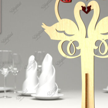 Intra απο ξύλο plywood 3mm-4mm πάχος – Πακέτο επιτραπέζιας βάσης για την ημέρα του Αγίου Βαλεντίνου Δίασταση  20x20 cm INTRAFABR-85984081 - Image 7