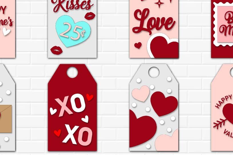 Intra απο ξύλο plywood 3mm-4mm πάχος – Ετικέτες για την Ημέρα του Αγίου Βαλεντίνου Αποκοπή αρχείων PNG Δίασταση  20x20 cm INTRAFABR-112995735