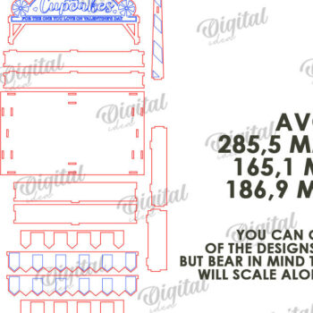 Intra απο ξύλο plywood 3mm-4mm πάχος – Stand Laser για την Ημέρα του Αγίου Βαλεντίνου Shop Stand Laser Δίασταση  20x20 cm INTRAFABR-112148424 - Image 3