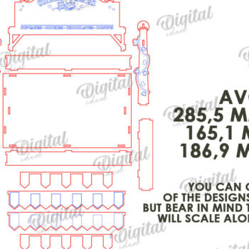 Intra απο ξύλο plywood 3mm-4mm πάχος – Stand Laser για την Ημέρα του Αγίου Βαλεντίνου Shop Stand Laser Δίασταση  20x20 cm INTRAFABR-112148463 - Image 3