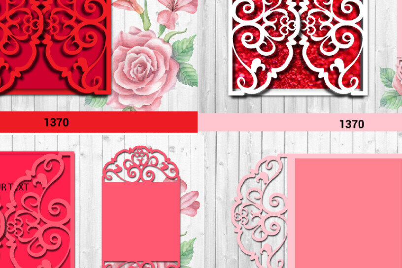 Intra απο ξύλο plywood 3mm-4mm πάχος – Δωροκάρτα με παράθυρο για την ημέρα του Αγίου Βαλεντίνου1370 Δίασταση  20x20 cm INTRAFABR-115194000