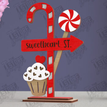 Intra απο ξύλο plywood 3mm-4mm πάχος – Πακέτο πινακίδων κατεύθυνσης του Αγίου Βαλεντίνου Δίασταση  20x20 cm INTRAFABR-112629925 - Image 8