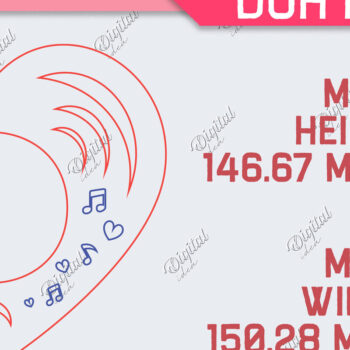 Intra απο ξύλο plywood 3mm-4mm πάχος – Πακέτο κοπής με λέιζερ Valentines Doh Holders Δίασταση  20x20 cm INTRAFABR-85067352 - Image 2