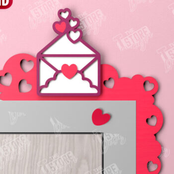 Intra απο ξύλο plywood 3mm-4mm πάχος – Πακέτο με γωνίες πόρτας του Αγίου Βαλεντίνου | CNC Δίασταση  20x20 cm INTRAFABR-110743881 - Image 10