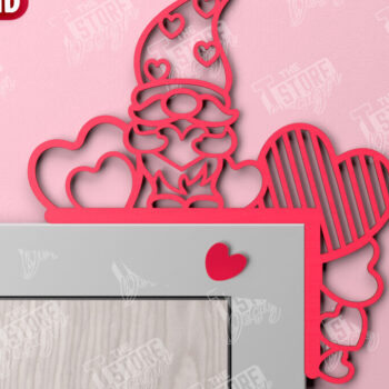 Intra απο ξύλο plywood 3mm-4mm πάχος – Γωνιές για τις πόρτες του Αγίου Βαλεντίνου | Διακόσμηση τοίχου Δίασταση  40x30 cm INTRAFABR-110743715 - Image 1