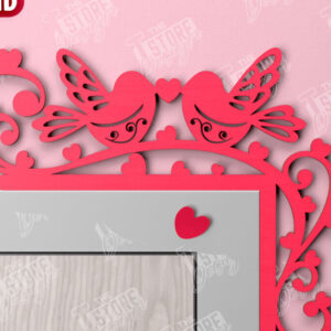 Intra απο ξύλο plywood 3mm-4mm πάχος – Γωνιές για τις πόρτες του Αγίου Βαλεντίνου | Διακόσμηση τοίχου Δίασταση  40x30 cm INTRAFABR-110188754