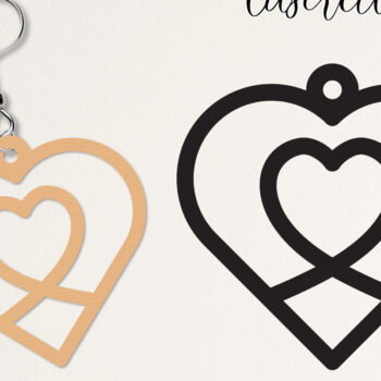 Intra απο ξύλο plywood 3mm-4mm πάχος – Πακέτο κοπής με λέιζερ σκουλαρίκι του Αγίου Βαλεντίνου Δίασταση  5x5 cm INTRAFABR-113141387 - Image 3