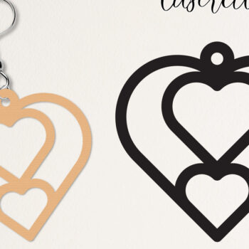 Intra απο ξύλο plywood 3mm-4mm πάχος – Πακέτο κοπής με λέιζερ σκουλαρίκι του Αγίου Βαλεντίνου Δίασταση  5x5 cm INTRAFABR-113141387 - Image 4