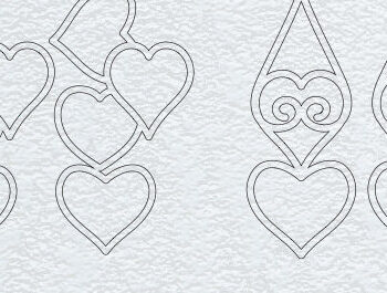 Intra απο ξύλο plywood 3mm-4mm πάχος – Σκουλαρίκια Valentine’s Cut BUNDLE Δίασταση  5x5 cm INTRAFABR-57622356 - Image 5